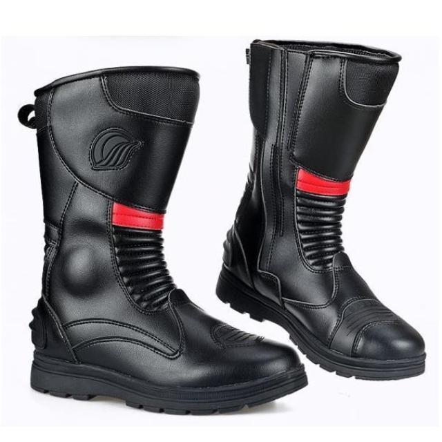 オートバイシューズ ロングブーツ バイク靴 メンズ 防水 透湿 ツーリングブーツ オフロード レーシングブーツ バイク用品 ライディングシューズ 耐磨耗 滑り止め 人気