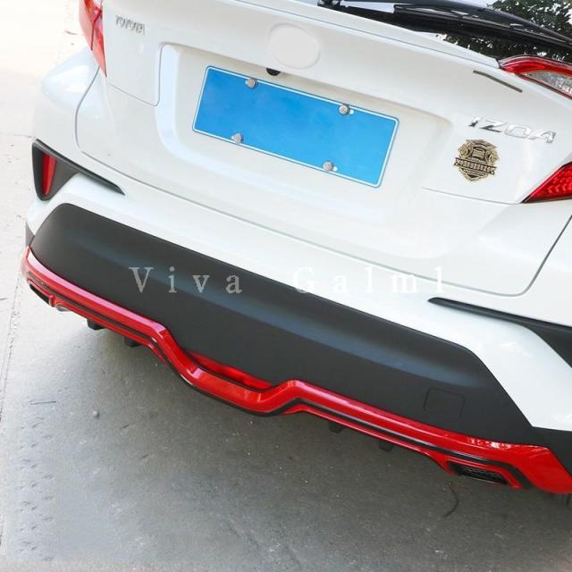 トヨタ C-HR ZYX10 NGX50 パーツ アクセサリー カスタム 用品 RRバンパープロテクター NFR058