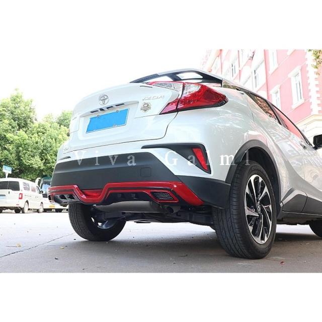 トヨタ C-HR ZYX10 NGX50 パーツ アクセサリー カスタム 用品 RRバンパープロテクター NFR058