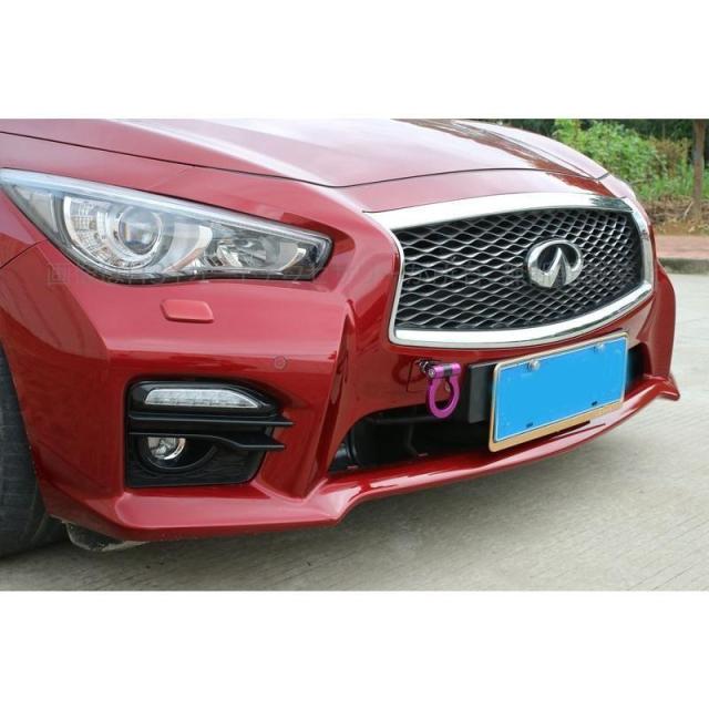 ニッサン スカイライン V37 カスタム パーツ アクセサリー SKYLINE V37 200GT 350GT 用品 アルミ牽引フック NS023