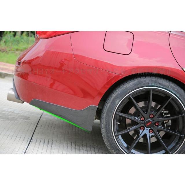 ニッサン スカイライン V37 カスタム パーツ アクセサリー SKYLINE V37 200GT 350GT 用品 マッドガード リアルカーボン NS013