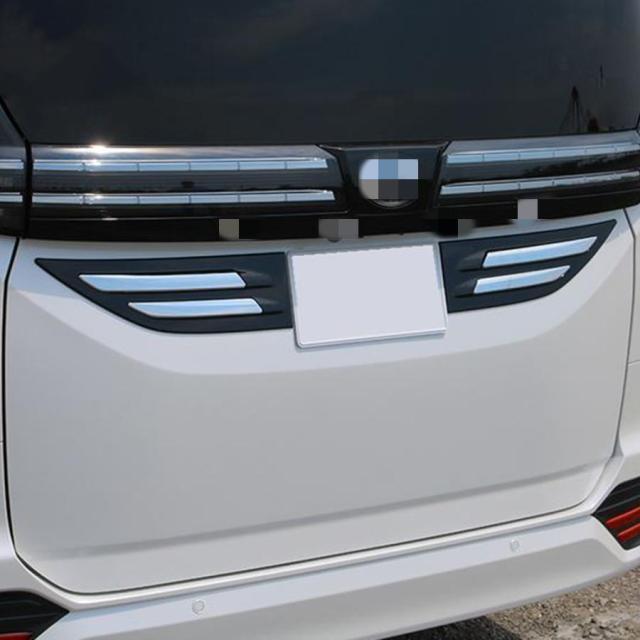 新型 トヨタ ヴォクシー ノア NOAH VOXY 90系 専用 バックドアガーニッシュ エンブレムガーニッシュ パーツ アクセサリー 外装 2P