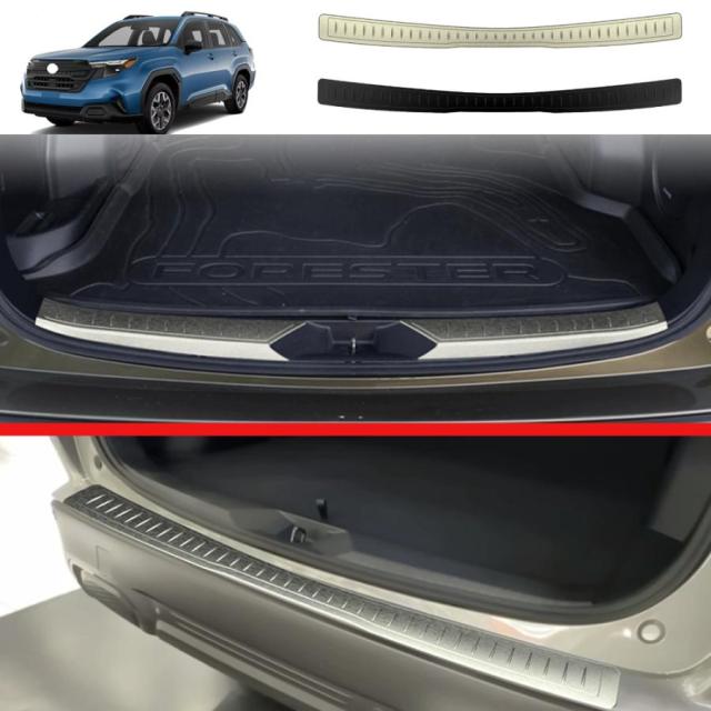 スバル 新型 フォレスター トランクプロテクター Forester SL5 SLG スポーツ オシャレ ドレスアップ 内装 外装 傷防止 ラッゲージステップカバー