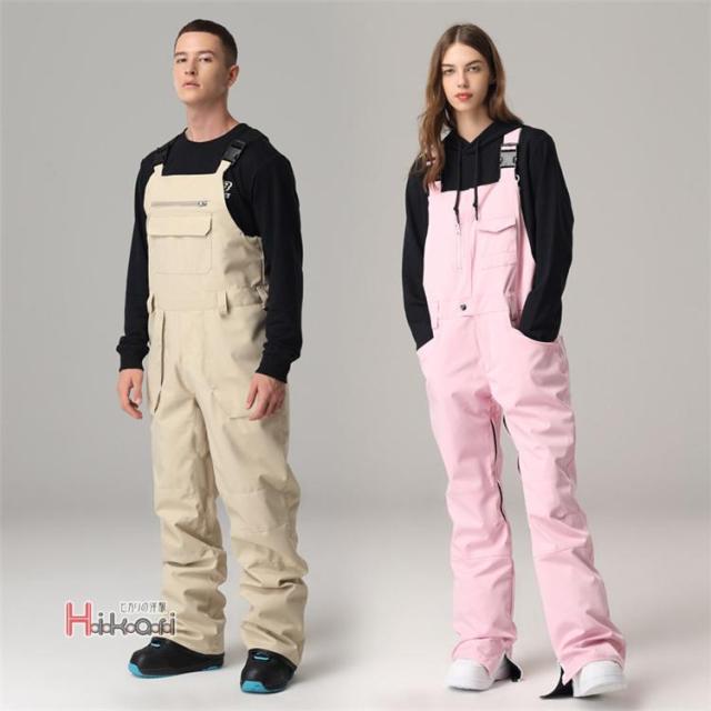 ビブパンツ スノーボードウェア 防水 メンズ レディース スノーウェア