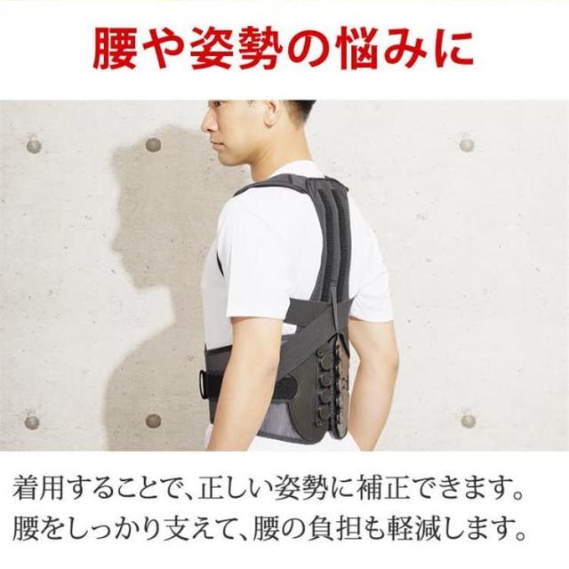 腰痛ベルト 骨盤ベルト 猫背矯正ベルト 背中と腰をＷサポート！9個の滑車で超強力！ 腰痛 産後 骨盤矯正 姿勢矯正 コルセット 骨盤サポーター 男女兼用