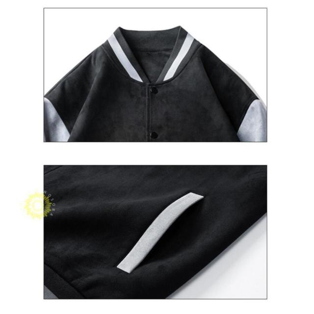 スタジャン 無地 メンズ ジャケット ジャンパー 薄手 ブルゾン 春服