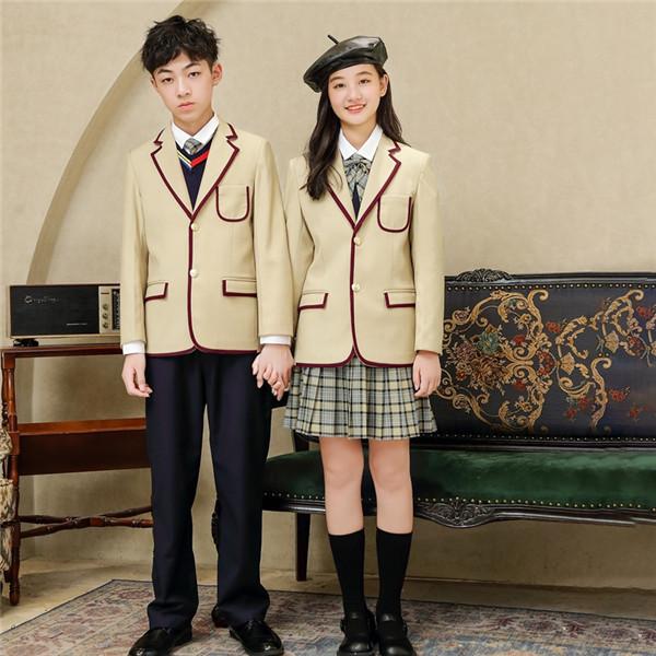 学生服 子供服 韓国 上下セット キッズスーツ キッズフォーマル 女の子 男の子 ベージュ グリーン 緑 七五三 誕生日 合唱服 団体 100~180cm