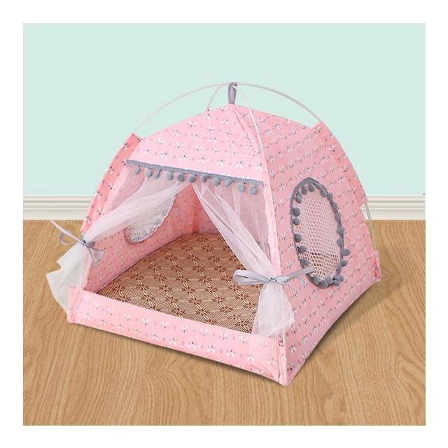 ペットテント ペットハウス 犬テント 猫テント ペット用テント ハウス 犬用ベッド 猫用ベッド ドーム 通気性 犬小屋 室内 室外 ペットハウス ドッグハウス サークル・ケージ・ゲート・犬小屋