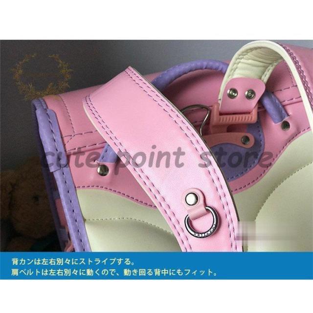 ランドセル 女の子 男の子 大容量 軽量 A4フラットファイル対応 おしゃれ カッコイイ リュック 通学バッグ_15