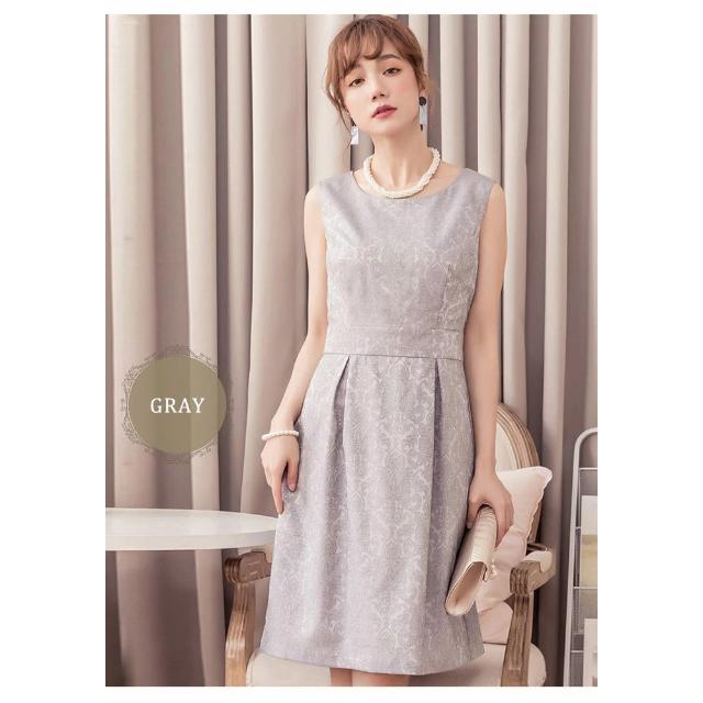 パーティードレス レディース 結婚式 ワンピドレス 黒 ノースリーブ ワンピース 大人 レース Aライン ドレス ベージュ ドレスワンピ ミディアム ネイビー 紺 ボルドー ブラック アイボリー 結婚式ドレス