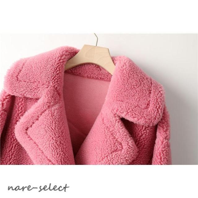 ボアコート ショート丈 レディース ボアコート 冬 防寒ショートコート