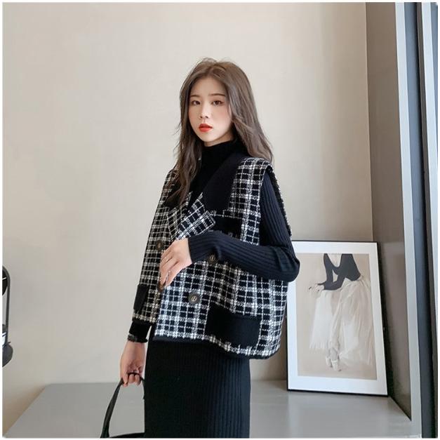 ワンピース ベストセットワンピース セットアップ レディース チェック