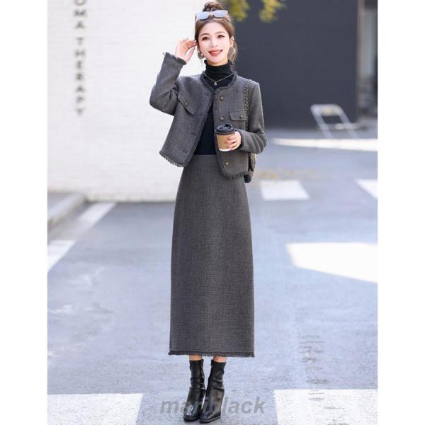 セットアップ スカートスーツ レディース ビジネススーツ ジャケット