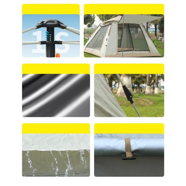 爆買」ワンタッチテント 公園 大型 1-8人用 遮光 ポップアップテント