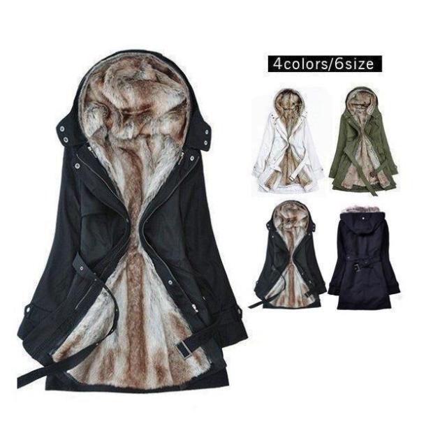 モッズコートレディースミリタリーコート裏ボアあったかモッズ中綿コートロング厚手暖かい羽織り冬服大きいサイズ