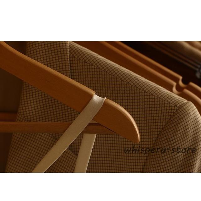 スーツハンガー 木のハンガー 大きい 高級 コートハンガー メンズ 洋服ハンガー ジャケット用ハンガー スーツ用 業務用 ズボン 紳士_8