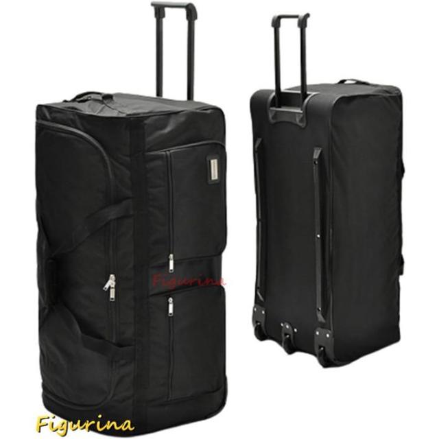 ボストンキャリー 2way キャスターバッグ 120L キャリーバッグ 折りたたみ 大容量 3輪 撥水加工 トロリーバッグ メンズ 旅行