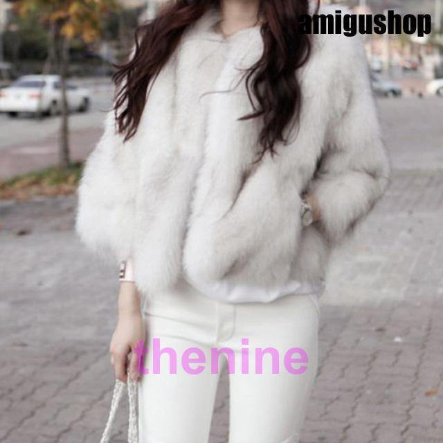 ファーコート レディース ショート丈 フェイクファー フォックスファーコート 冬 20代 30代 40代 毛皮コート ファーコート 結婚式 ファージャケット もこもこ