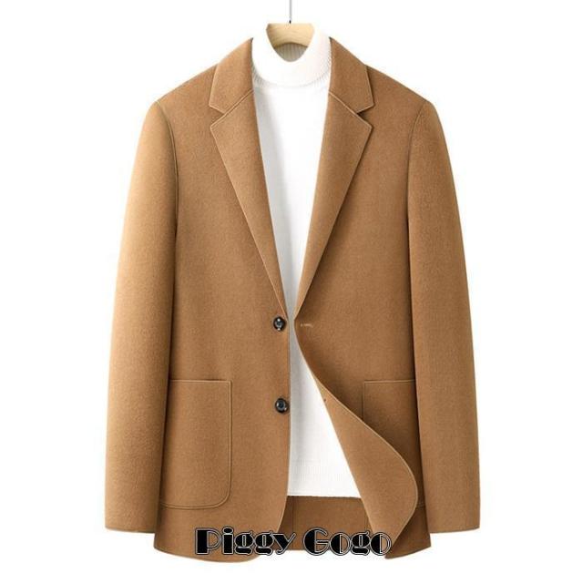 テーラードジャケット メンズ 無地 ウール スーツジャケット ビジネス スリム ジャケット 2つボタン ライトアウター アウター 春 秋 冬