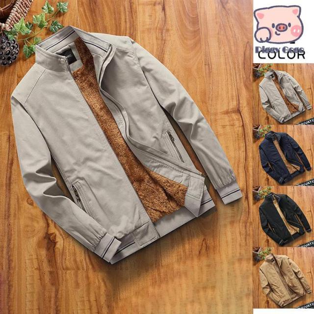 ミリタリージャケット メンズ 裏ボア 裏起毛 ジャケット はおり ジャンパー 防寒 冬物 40代 50代 60代