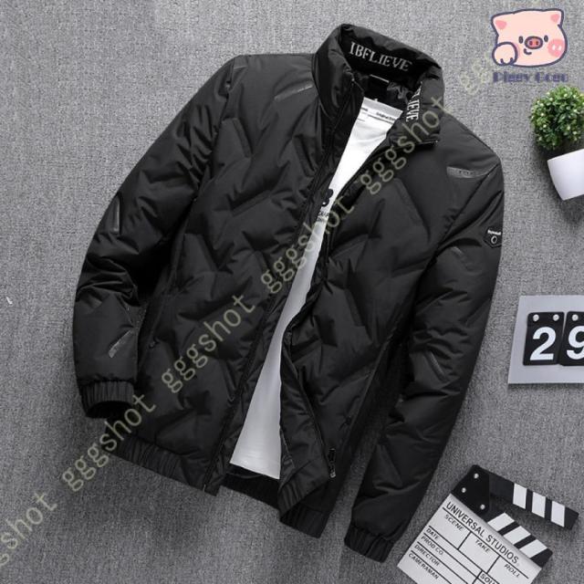 ダウンジャケット 中綿コート メンズ 冬 厚手 防寒 暖かい 無地 防寒 ダウンコート ショート丈 大きいサイズ アウター 冬 中綿ジャケット 立ち襟 シンプル