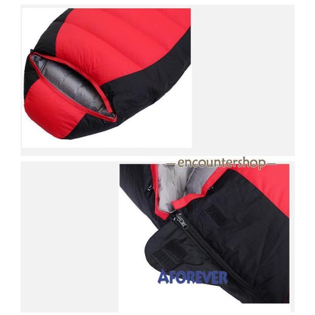 寝袋 シュラフ -30℃/キャンプ・バーベキュー キャンプ用品/マミー型/寝ぶくろ/保温/冬山/アウトドア/屋外/車中泊/スリーピングバッグ 2.3KG