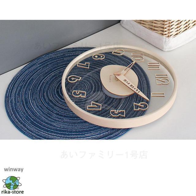 壁掛け時計 掛け時計 静音 おしゃれ 時計 デジタル 北欧 シンプル お洒落 見やすい 子供部屋 リビング モダン インテリア飾り プレゼント 時計 母の日_18