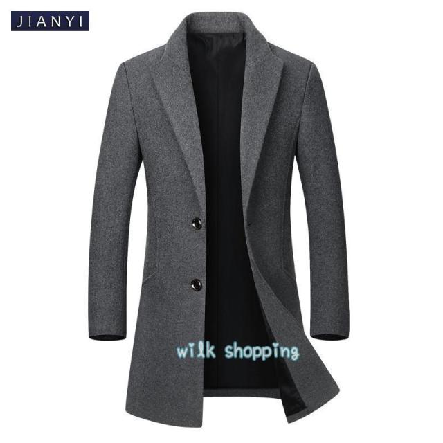 チェスターコート メンズ アウター ハーフコート ビジネス ウール スリム 紳士服 コート 秋冬 秋服 冬服 ブラック グレー