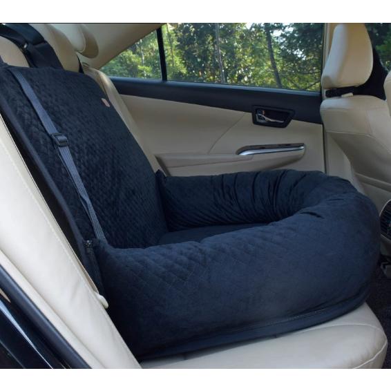 車用ペットシート ペット用ドライブボックス 座席シート ドライブベッド かわいい 猫 中大型犬 車用ベッド 快適 汚れにくい 水洗い 飛び出し防止 酔わない_9