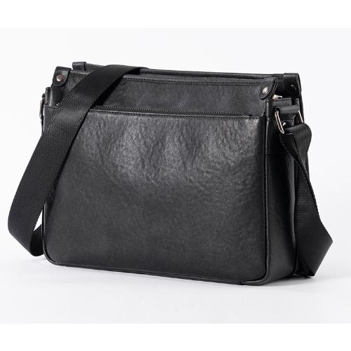 職人手作り牛革 メンズバッグ ショルダーバッグ 斜め掛けバッグ メンズ 本革 レザー 大容量iPad対応 カジュアル 通勤 鞄 男性