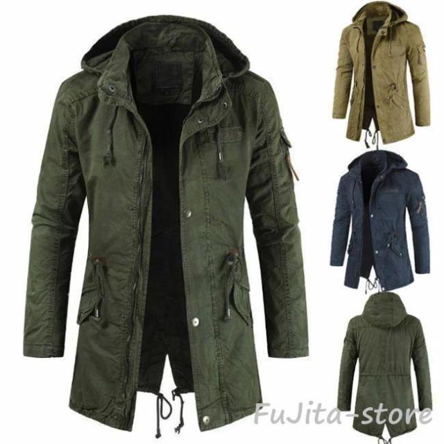 モッズコート ミリタリーコート メンズ ロング ハーフコート ロングコート 秋 冬 スプリングコート