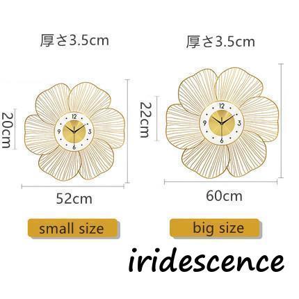 新品 壁掛け時計 おしゃれ オシャレ北欧 シンプル おしゃれ 大きい 静音 時計 花の形 見やすい シンプル インテリア_4