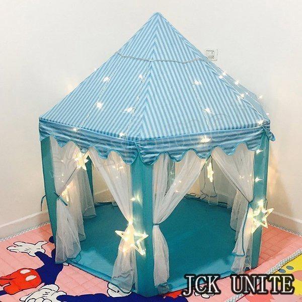 キッズテントハウス子供テントプリンセステントお城室内屋外プレイハウスキャッスル折り畳み式お姫様秘密基地おままごとお誕生日隠れ家おしゃれ_9