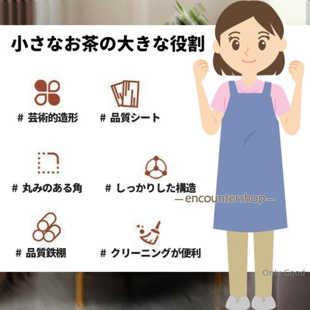 サイドテーブル ナイトテーブル おしゃれ ベッド ソファ ベッドサイドテーブル 収納 ミニテーブル ローテーブル コーヒーテーブル 木目調 木製_2