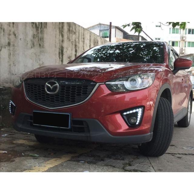 マツダ CX-5 KE系 カスタム パーツ アクセサリー MAZDA CX-5 KE系 用品 前期 後期 電装 カスタム LEDデイライト MC009_11