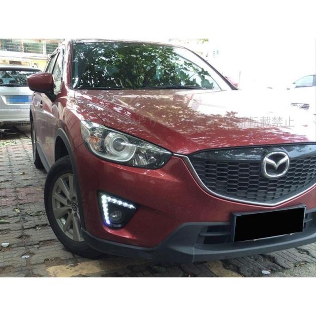 マツダ CX-5 KE系 カスタム パーツ アクセサリー MAZDA CX-5 KE系 用品 前期 後期 電装 カスタム LEDデイライト MC009_12
