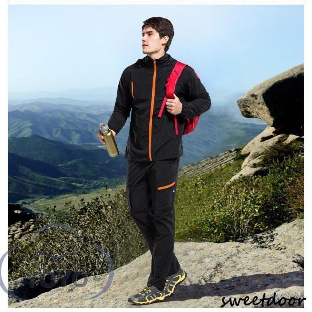 上下セット マウンテンパーカー メンズ ウィンドブレーカー ジャケット ブルゾン 男女兼用 おしゃれ 登山 ブルゾン