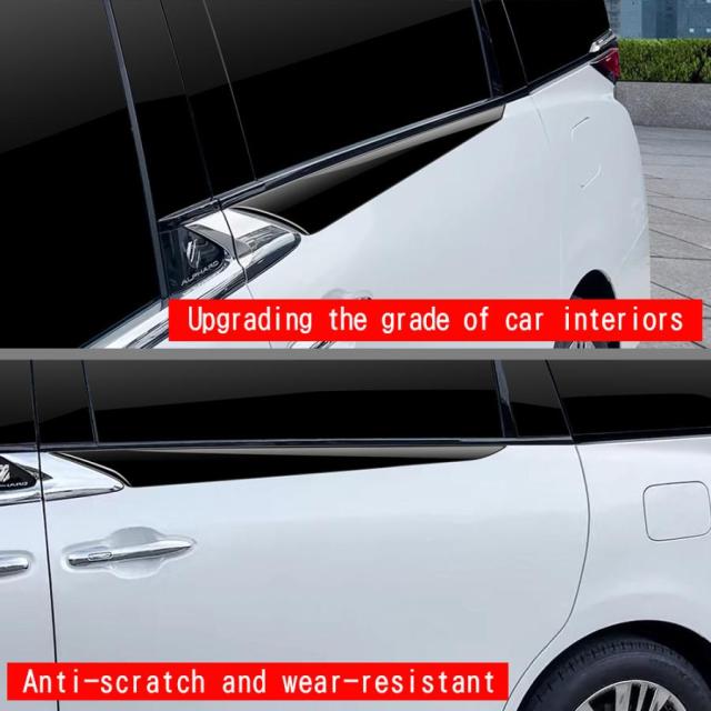 新型 アルファード40系 サイドガーニッシュ ヴェルファイア40系 ハイブリッド ALPHARD/VELLFIRE 40系 外装 パーツ アクセサリー ミドルドアガーニッシュ_5