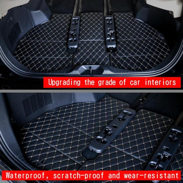 新型アルファード40系 ヴェルファイア40系 レザートランクマット ALPHARD/VELLFIRE40系 Z E 内装 パーツ トランクトレイ トランクプロテクター_3