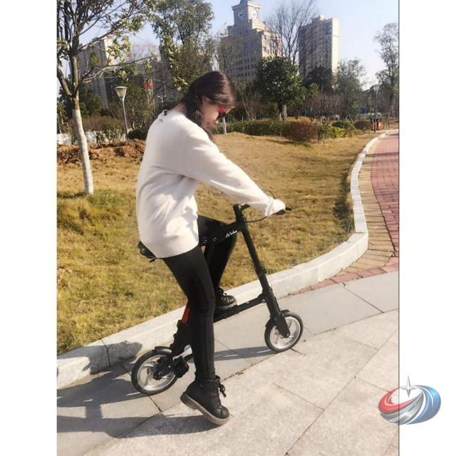 超小型A型bike 折りたたみ自転車 スポーツ アウトドア 駅通い ピクニック 遠足 収納袋付き_11