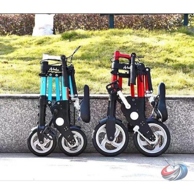 超小型A型bike 折りたたみ自転車 スポーツ アウトドア 駅通い ピクニック 遠足 収納袋付き_14