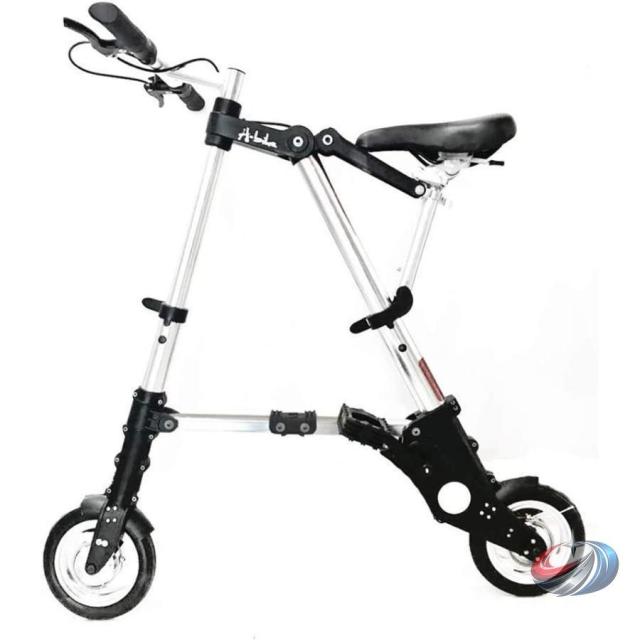 超小型A型bike 折りたたみ自転車 スポーツ アウトドア 駅通い ピクニック 遠足 収納袋付き_3