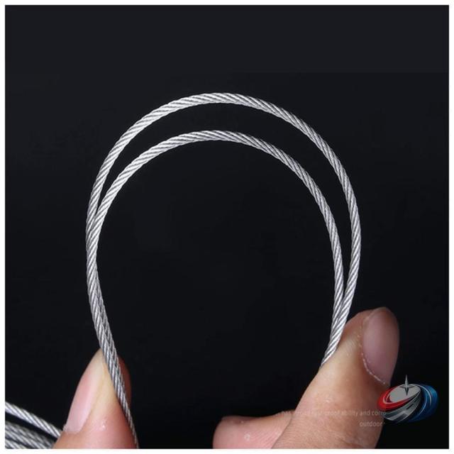ステンレスワイヤーロープ 3?10mm DIY用 多用途ワイヤー  雨樋詰まり取りや作業にも 使いやすい金属ワイヤーでハンドメイドや補修に_4