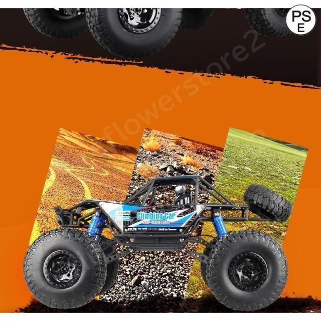 オフロード ラジコンカー リモコン RCカー 4WD 2.4Ghz長距離 防震器 無線操作 充電式 ワイルド こどもの日 アウトドア 旅行_7