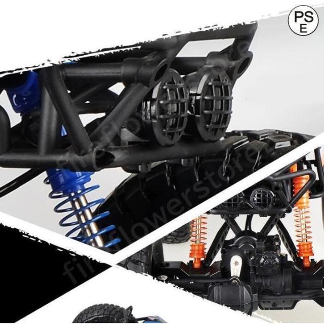 オフロード ラジコンカー リモコン RCカー 4WD 2.4Ghz長距離 防震器 無線操作 充電式 ワイルド こどもの日 アウトドア 旅行_9