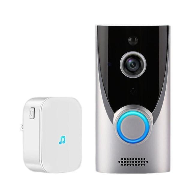 テレビドアホン ワイヤレス インターホン チャイム 無線 wifi対応 充電式 ドアベル 引き戸用 防盗用 166度広角レンズ 200万画素 介護 呼び鈴