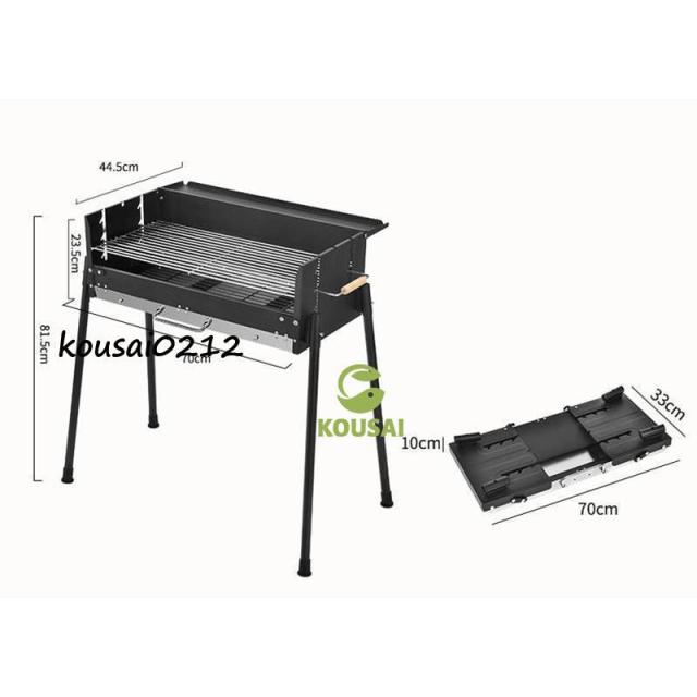 収納付き バーベキュー バーベキューグリル 卓上 ドラム缶 BBQ 折り畳み ソロキャンプ キャンプ アウトドア キャンプ用品 焚き火台 焚火台_14