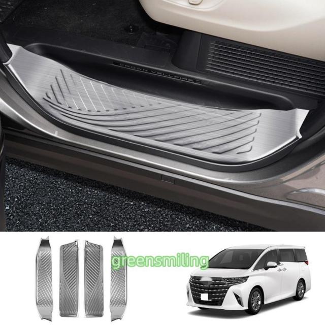 新型 アルファード 40系 スカーフプレート ヴェルファイア40系 ALPHARD/VELLFIRE 40系 アクセサリー ステンレス製 サイドステップガード ステップガーニッシュ