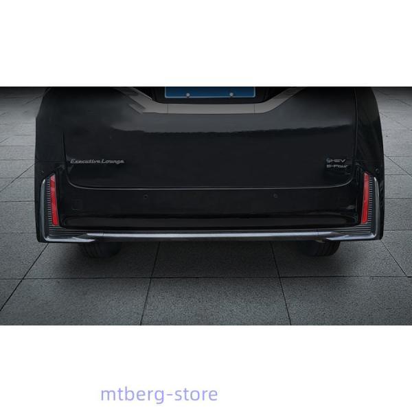新型ヴェルファイア40系 ハイブリッド リアバンパーガーニッシュ Alphard/Vellfire 40系 外装 アクセサリー プロテクター パーツ リアバンパーカバー_1