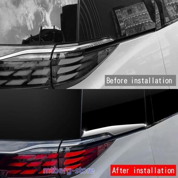 新型 アルファード40系 Cピーラーガーニッシュ ヴェルファイア40系 ハイブリッド ALPHARD/VELLFIRE 40系 外装 パーツ アクセサリー サイドウィンドウトリム_1